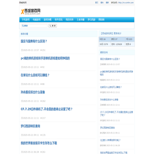 西城游戏网